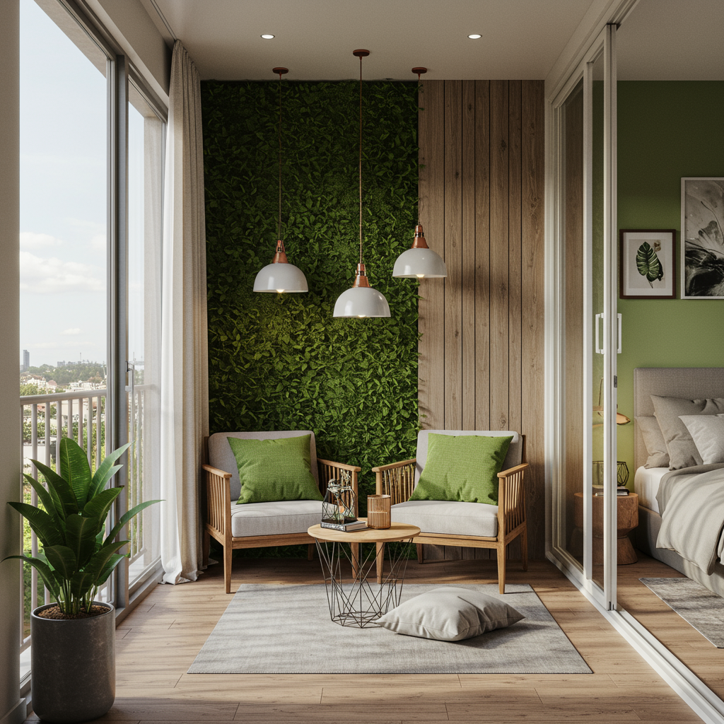 Modern Balcony - Left