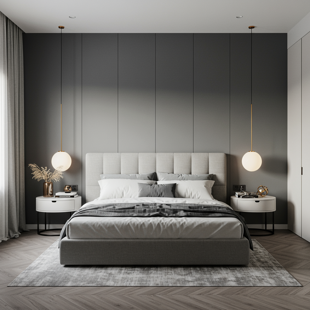 Modern Bedroom - Front