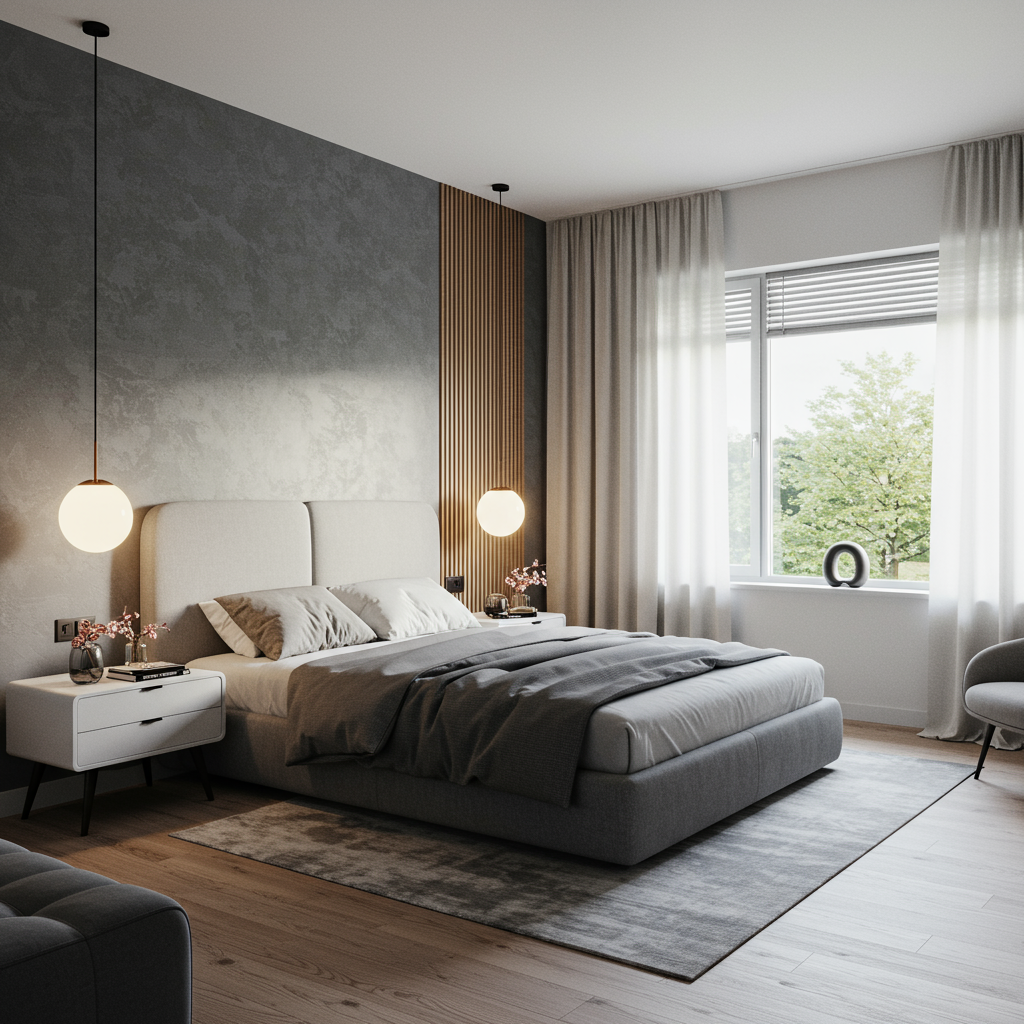 Modern Bedroom - Right