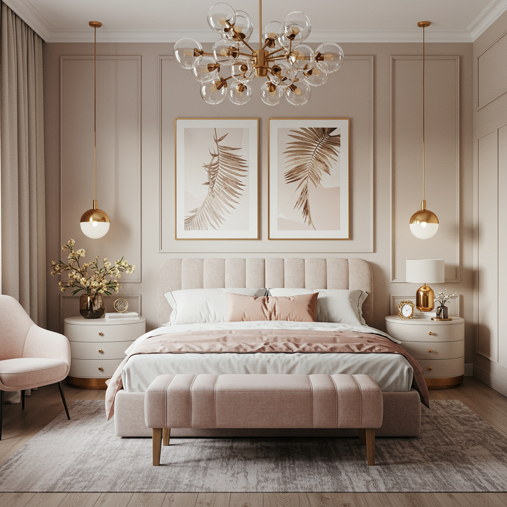 Scandinavian Bedroom - Right