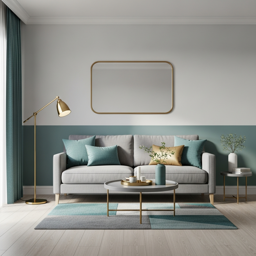 Modern Living Room - Front