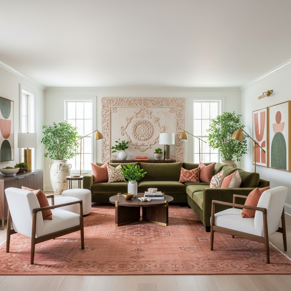 Luxury Living Room - Front