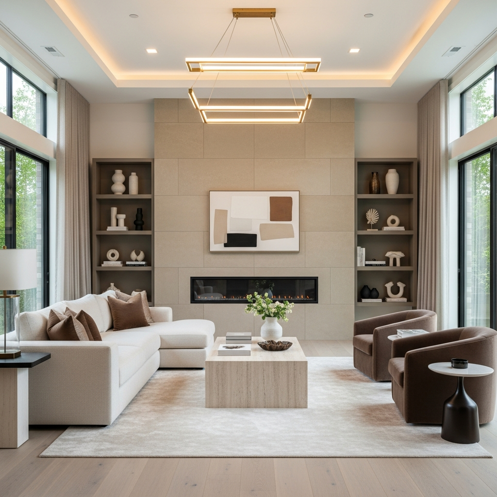 Luxury Living Room - Front