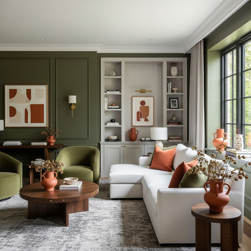 Luxury Living Room - Left