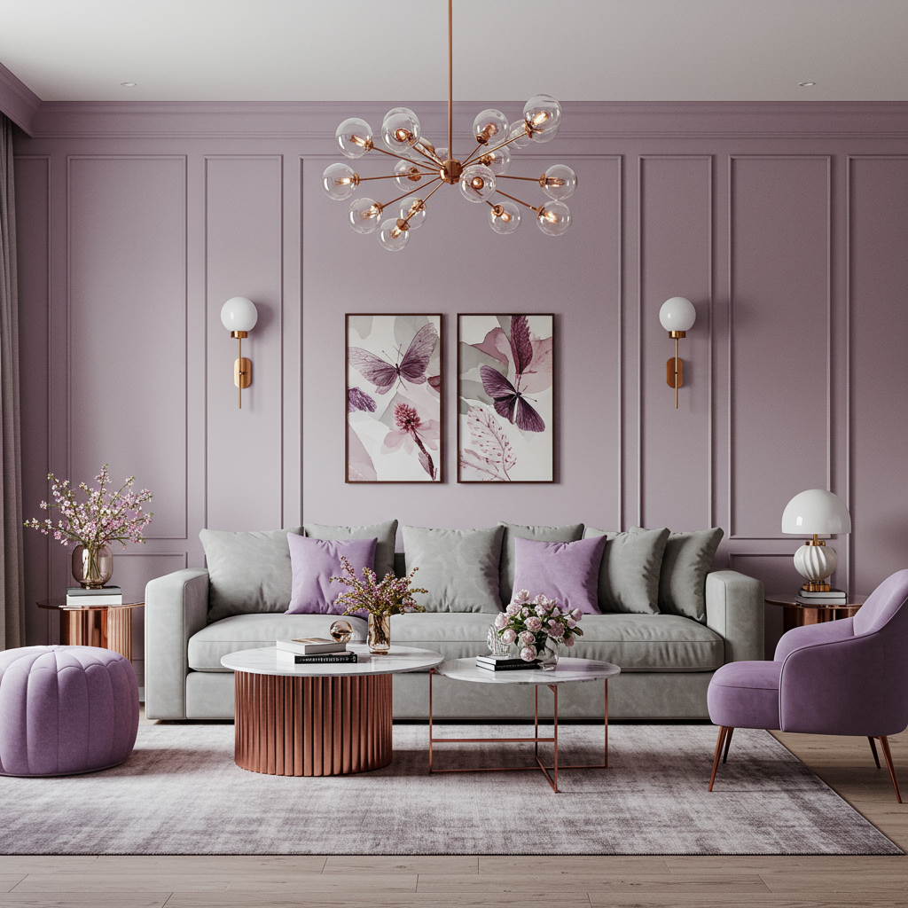 Modern Living Room - Front