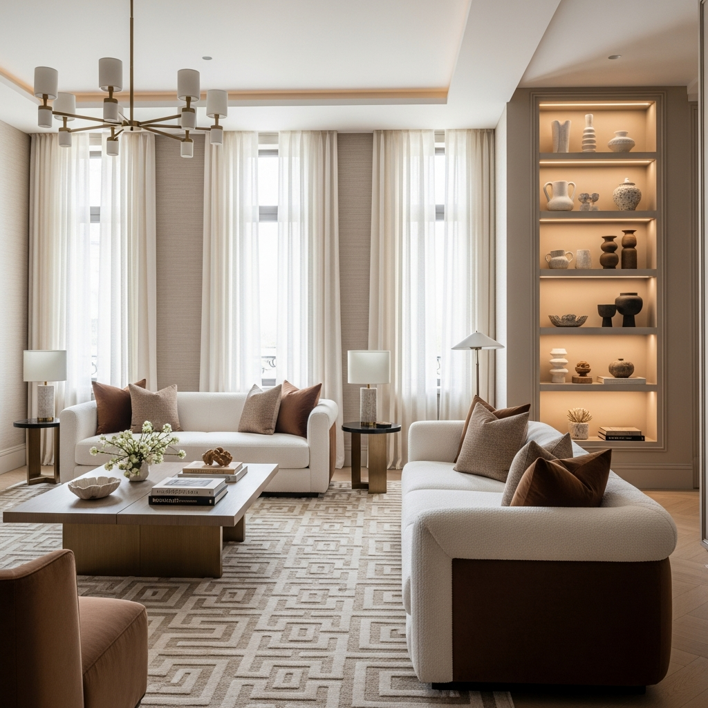 Luxury Living Room - Right