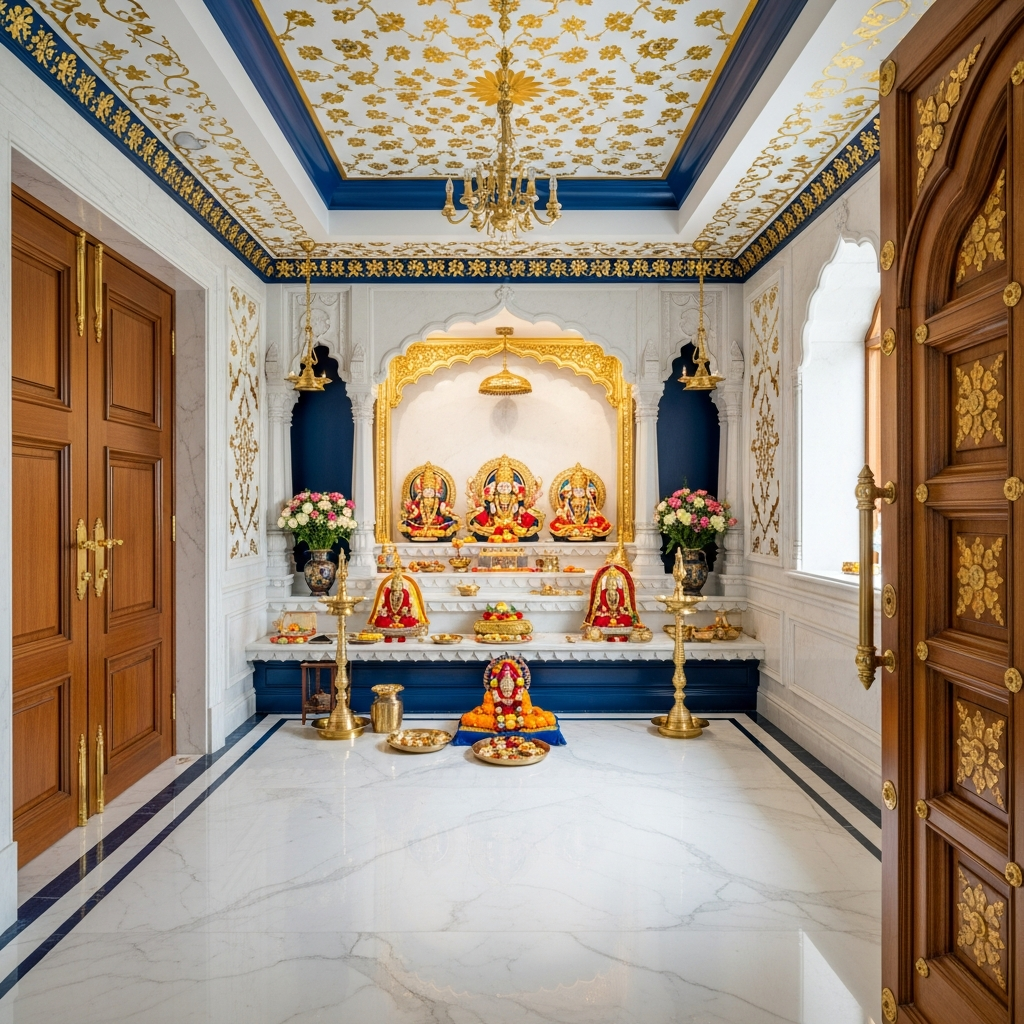 Traditional Pooja Room - Front