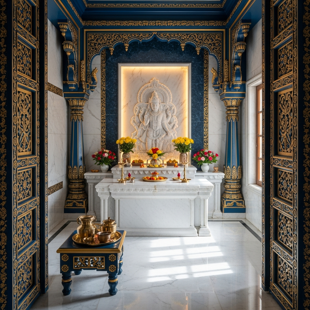 Traditional Pooja Room - Right