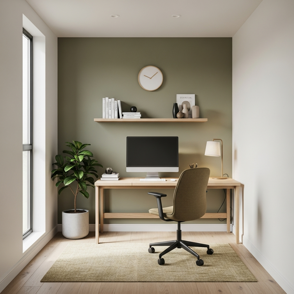 Modern Study Room - Front