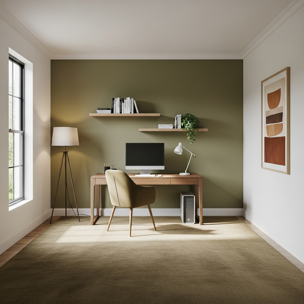 Modern Study Room - Left