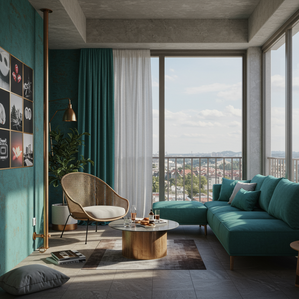 Modern Terrace - Left